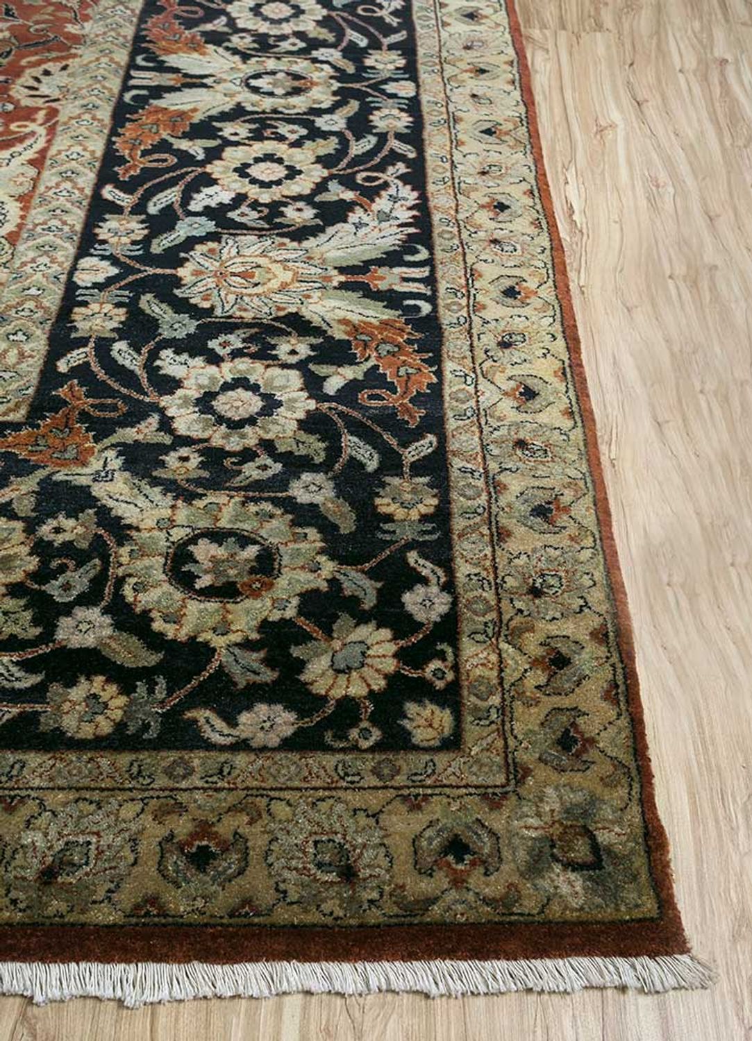 Tapis en laine - 450 x 360 cm - orange