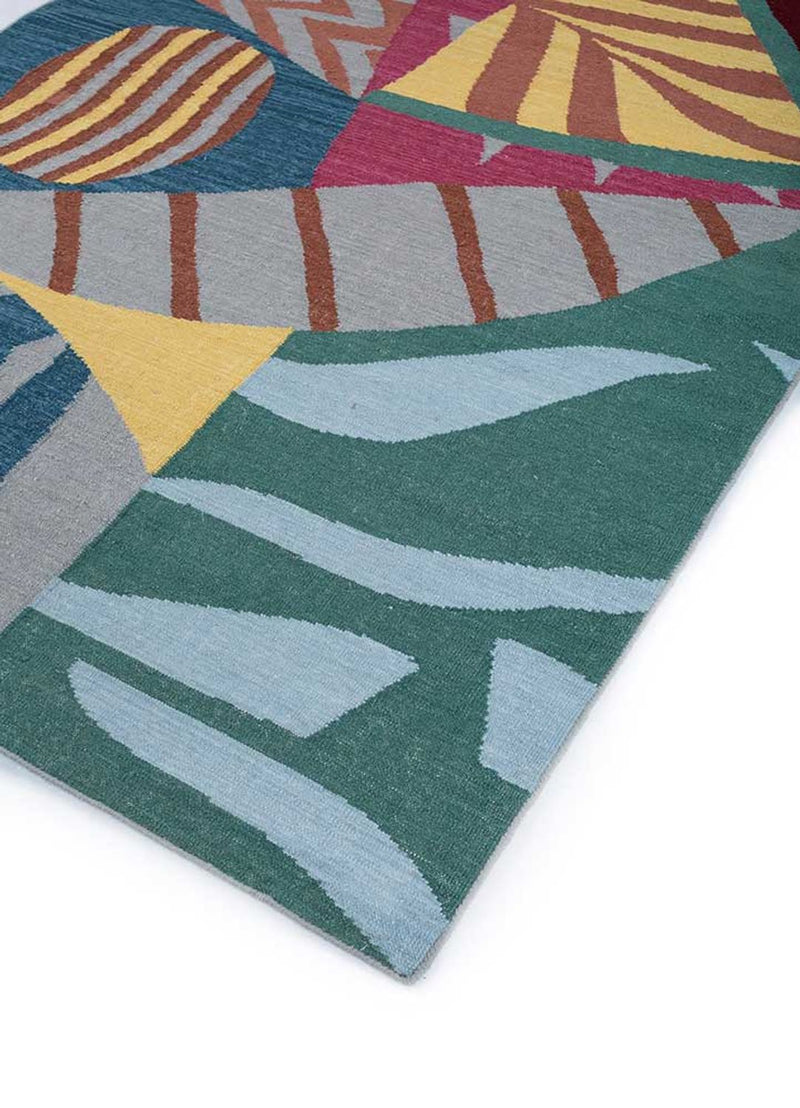 Tapis en laine - 270 x 180 cm - multicolore