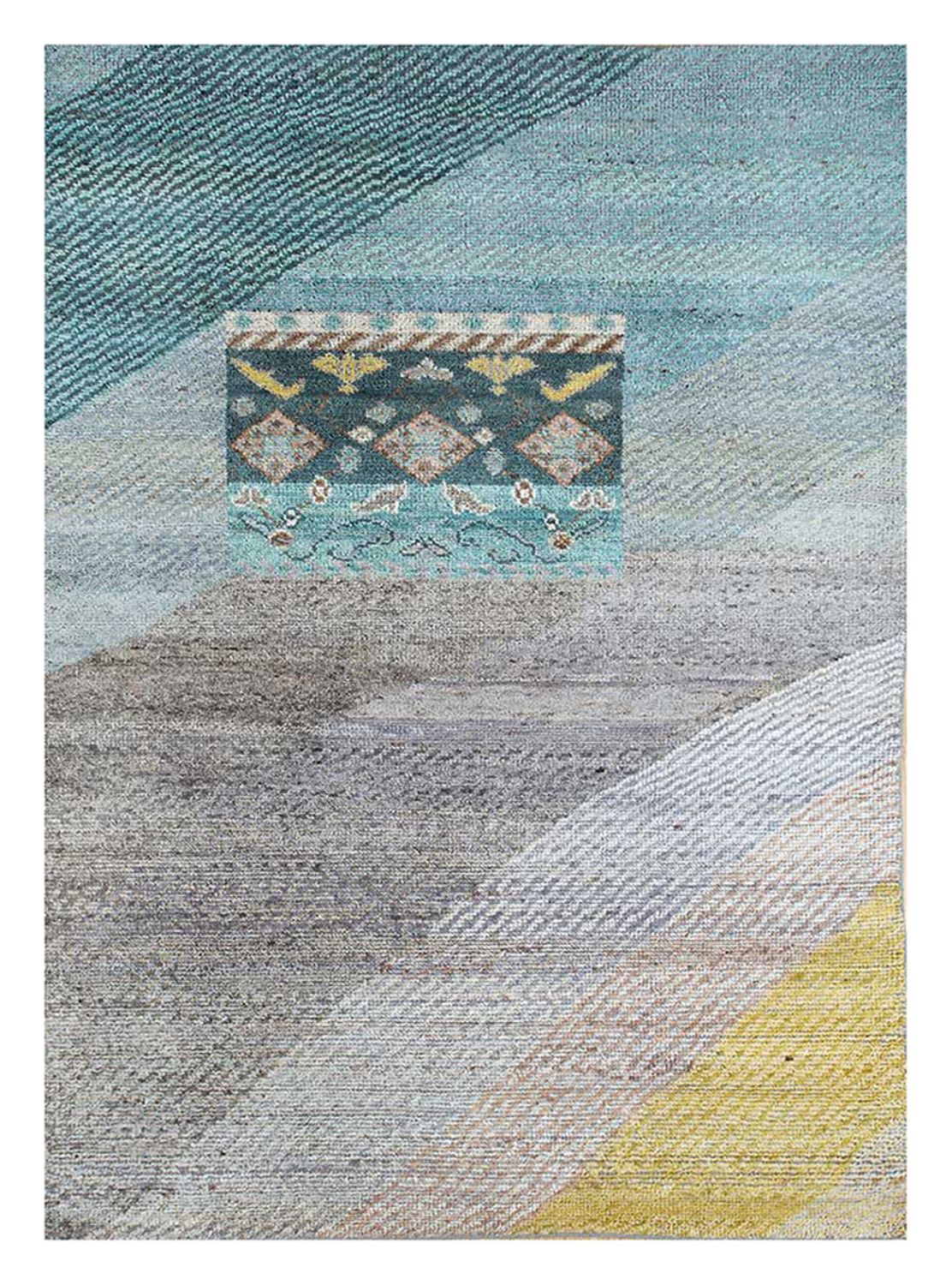 Tapis en laine - 240 x 150 cm - multicolore