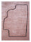 Tapis en laine - 210 x 150 cm - orange