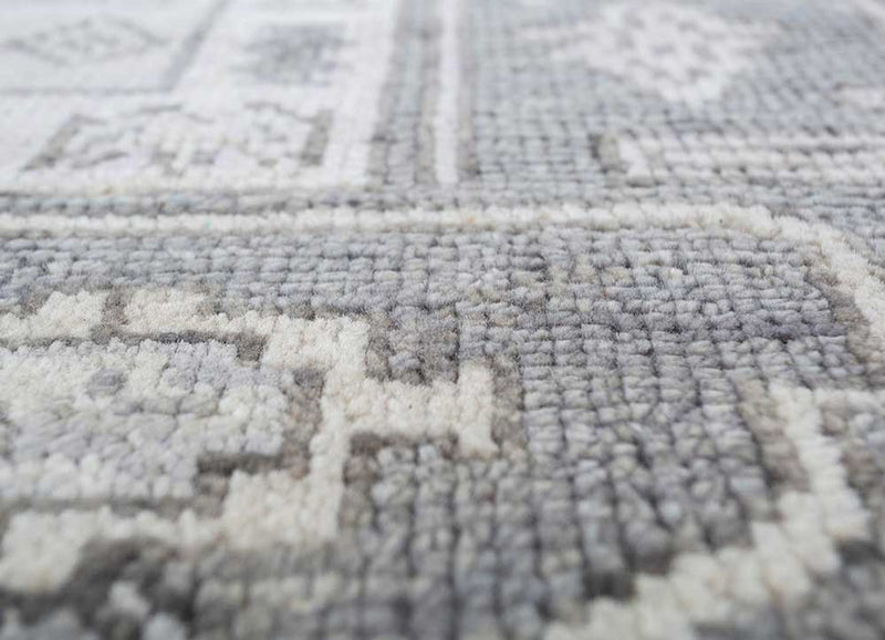 Tapis en laine - 300 x 240 cm - gris