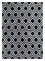 Tapis en laine - 330 x 240 cm - noir et blanc
