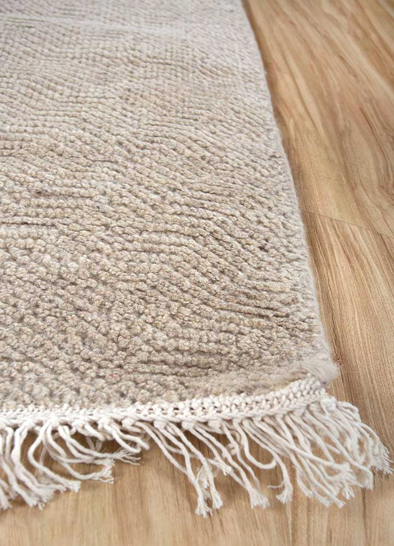 Tapis en laine - 270 x 180 cm - crème