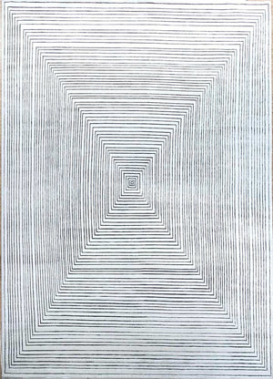 Tapis en viscose - 420 x 300 cm - crème