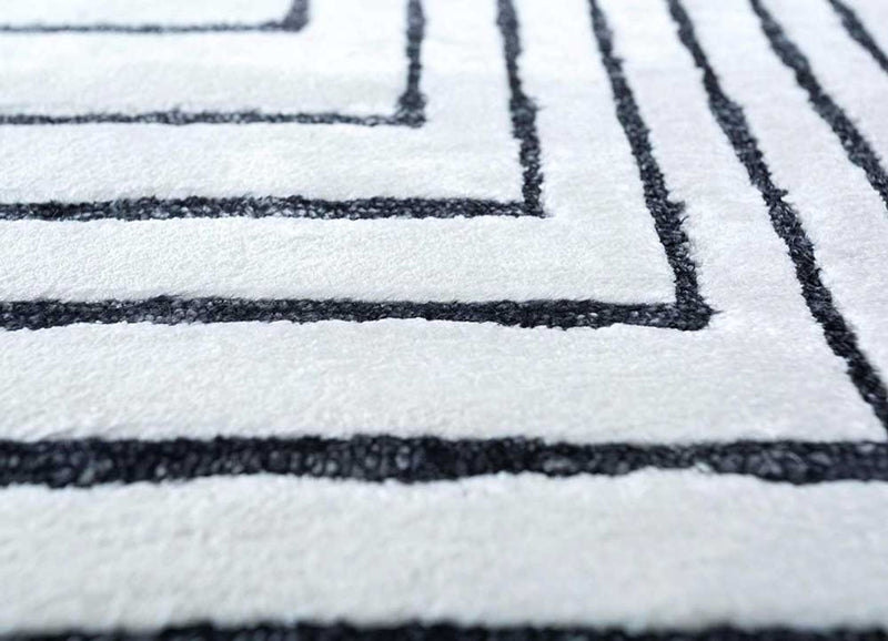 Tapis en viscose - 420 x 300 cm - crème