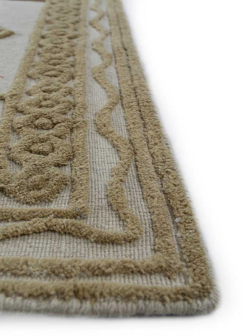 Tapis en laine - 270 x 180 cm - crème