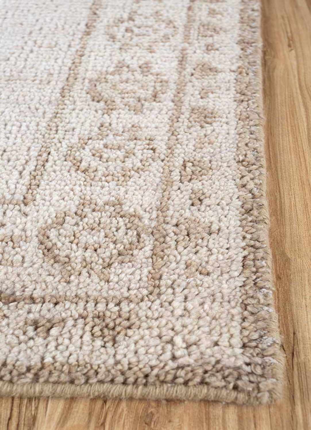Tapis en laine - 270 x 180 cm - crème