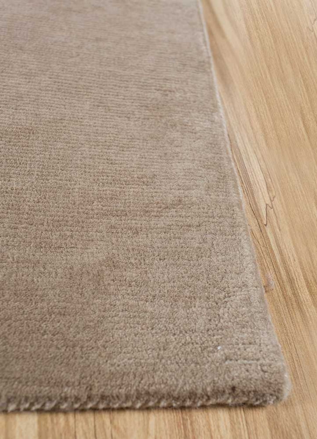 Tapis en laine - 300 x 240 cm - marron clair