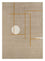 Tapis en laine - 300 x 240 cm - beige foncé