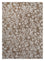 Tapis en laine - 270 x 180 cm - noir et blanc