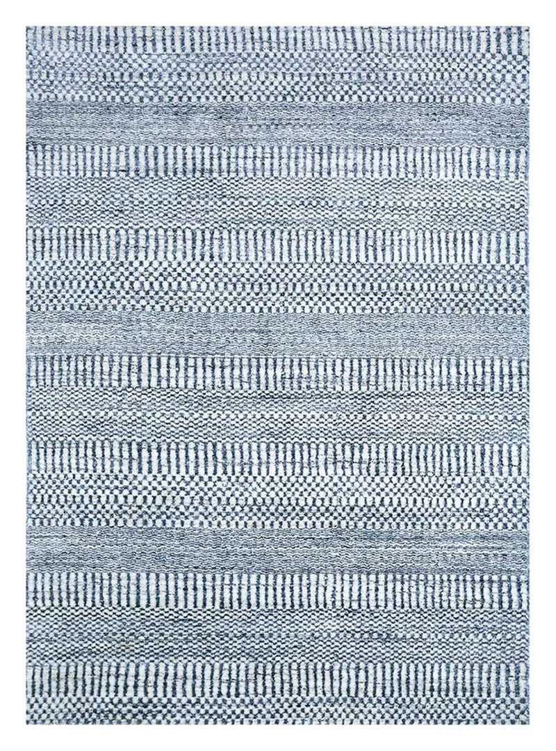 Wollteppich - 270 x 180 cm - blau