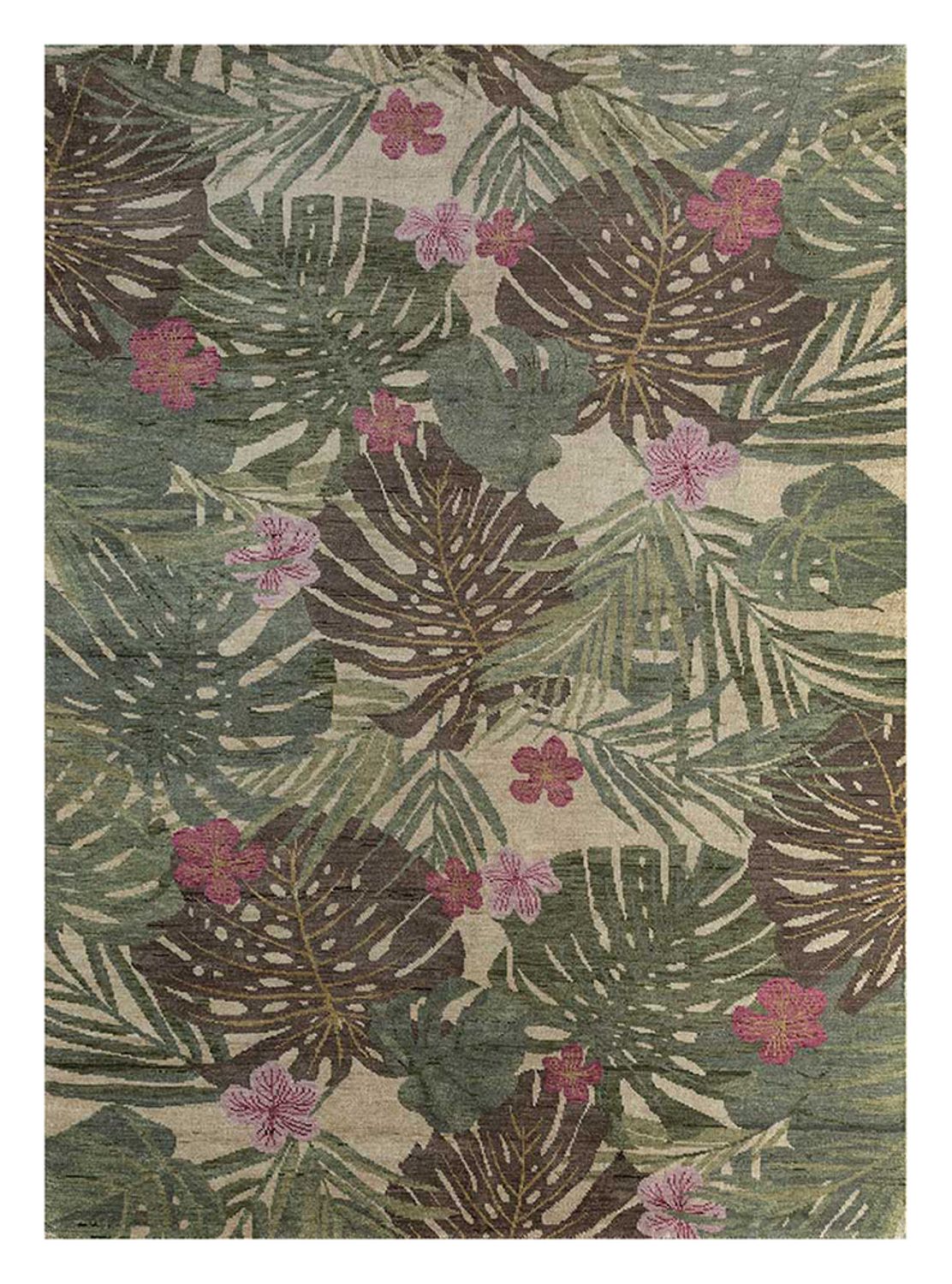 Tapis en laine - 300 x 200 cm - or