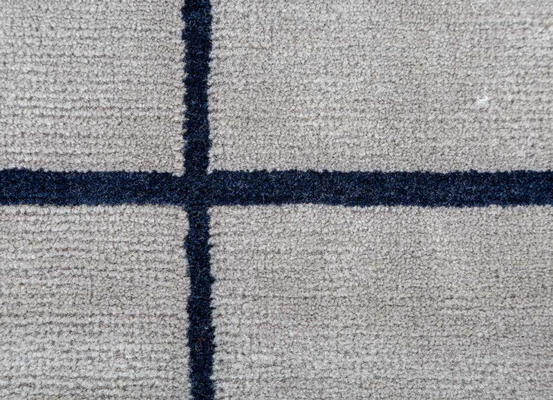 Tapis en laine - 360 x 270 cm - gris