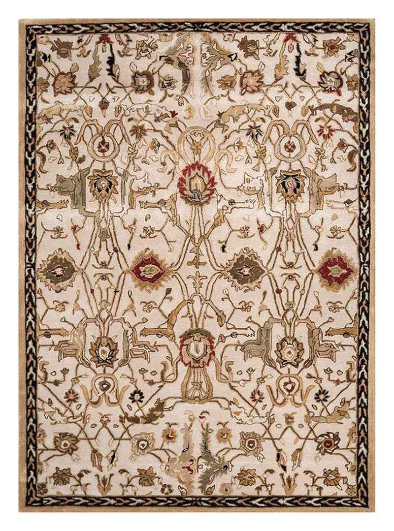 Tapis en laine - 270 x 180 cm - crème