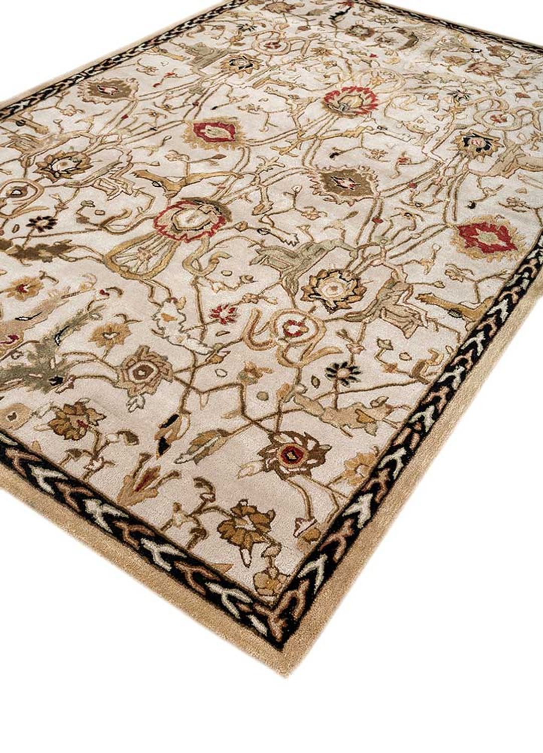 Tapis en laine - 270 x 180 cm - crème