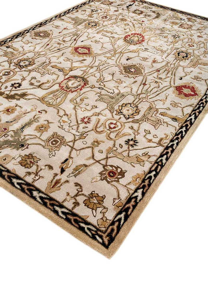 Tapis en laine - 270 x 180 cm - crème