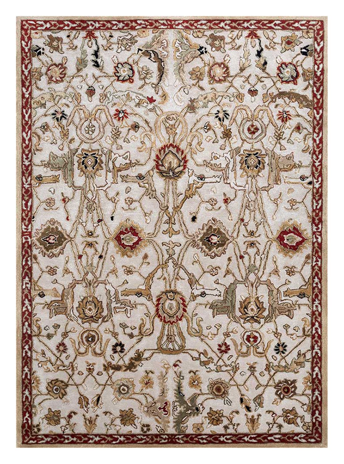 Tapis en laine - 270 x 180 cm - crème