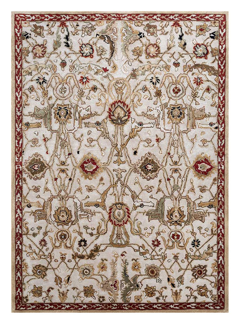 Tapis en laine - 270 x 180 cm - crème