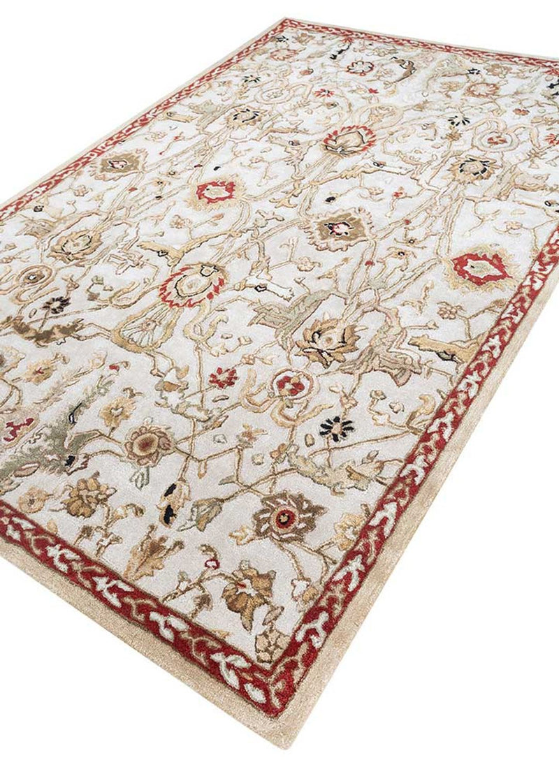 Tapis en laine - 270 x 180 cm - crème