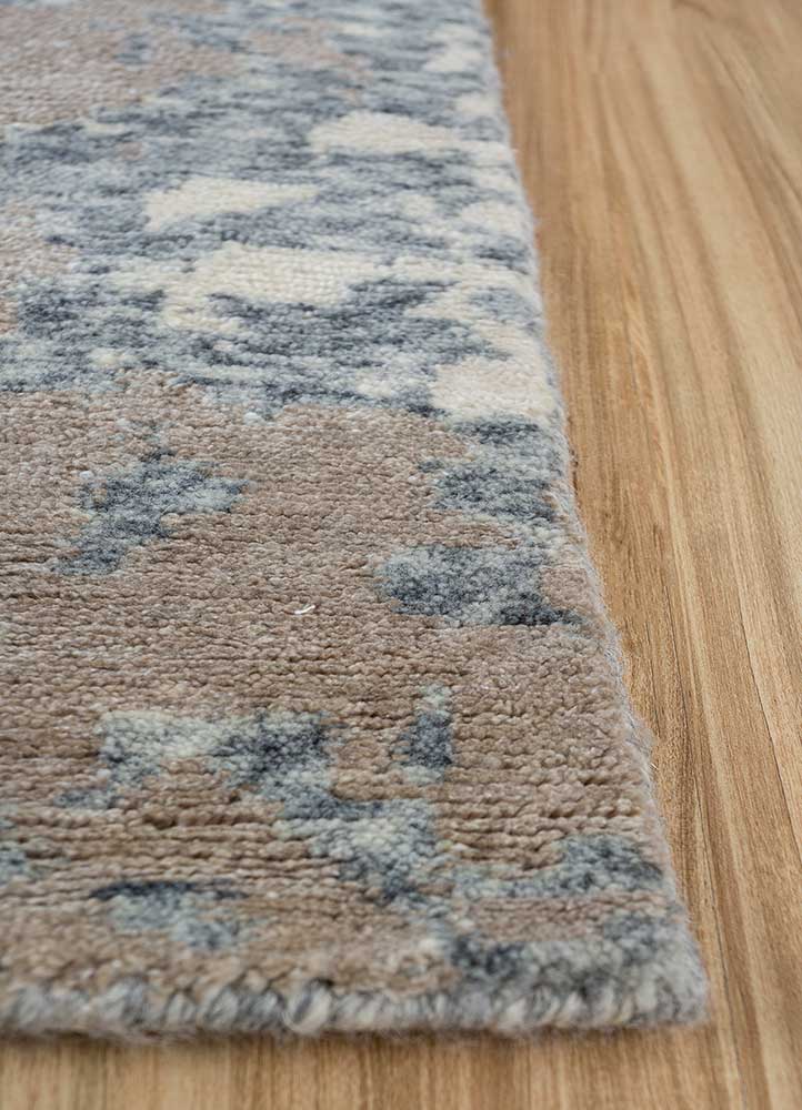 Tapis en laine - 300 x 240 cm - gris