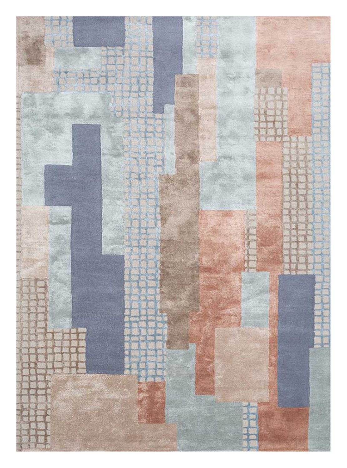 Tapis en laine - 240 x 150 cm - multicolore