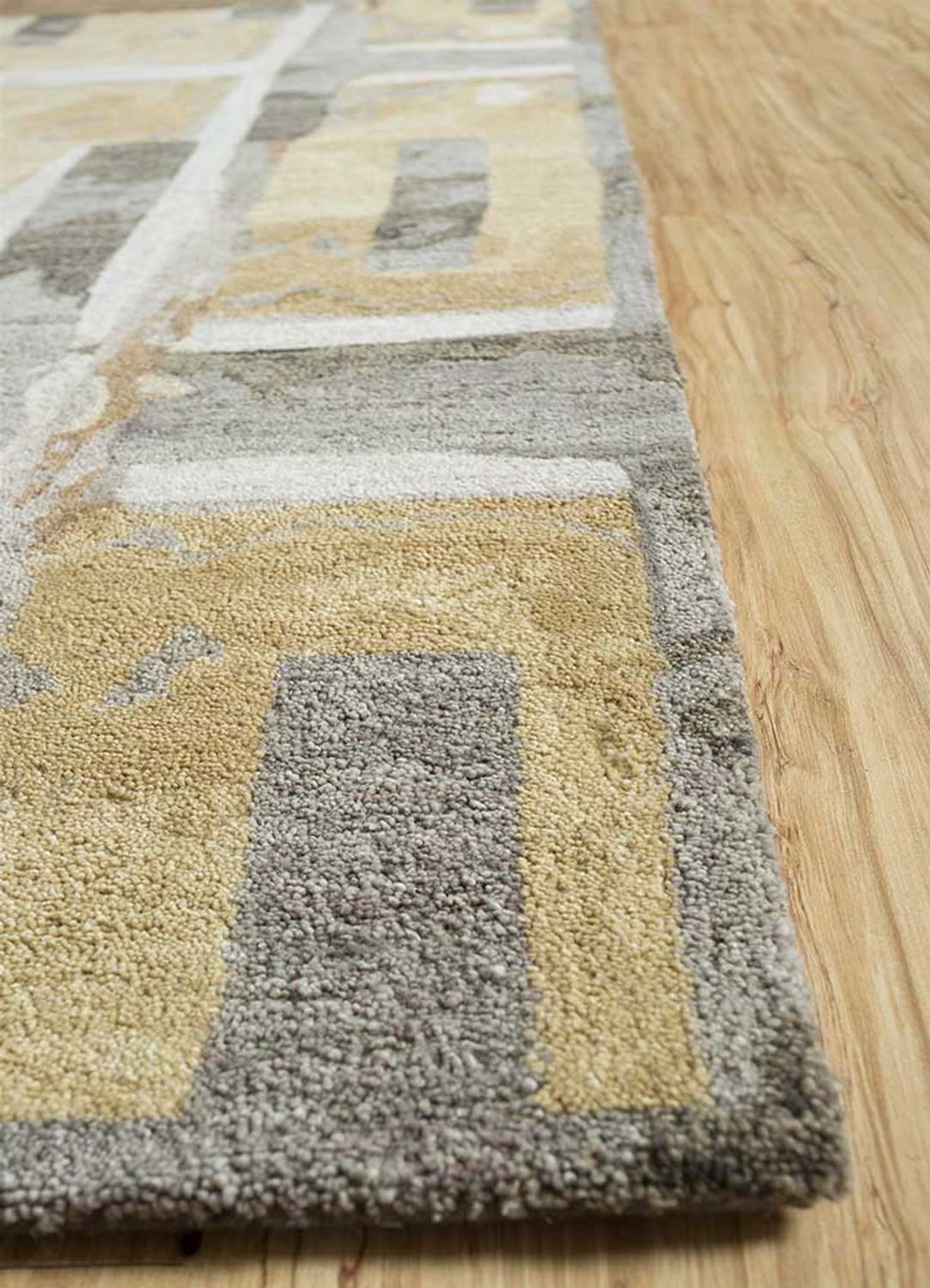 Tapis en laine - 270 x 180 cm - or