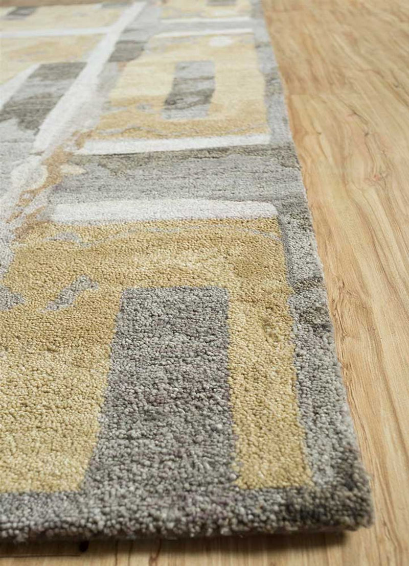 Tapis en laine - 270 x 180 cm - or