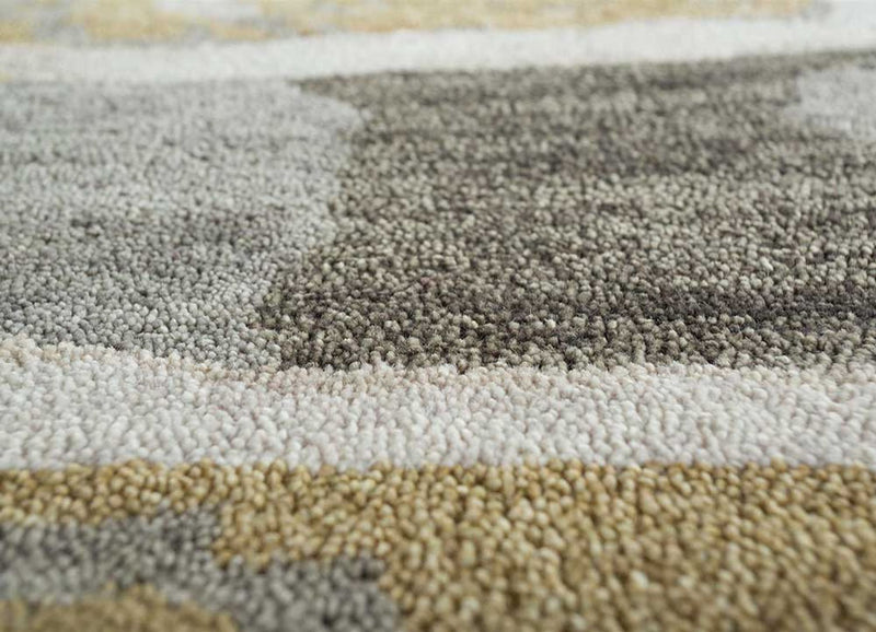 Tapis en laine - 270 x 180 cm - or