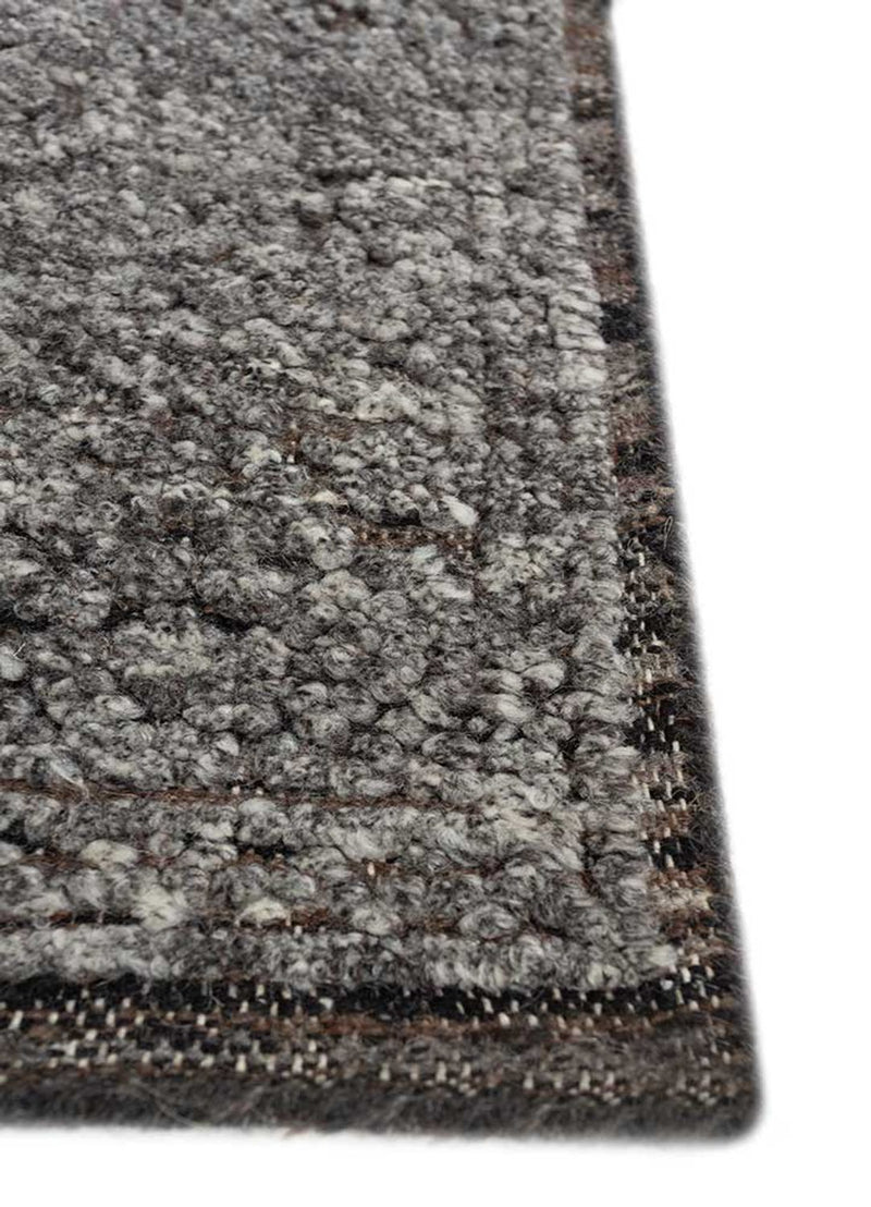 Tapis en laine - 300 x 240 cm - argent