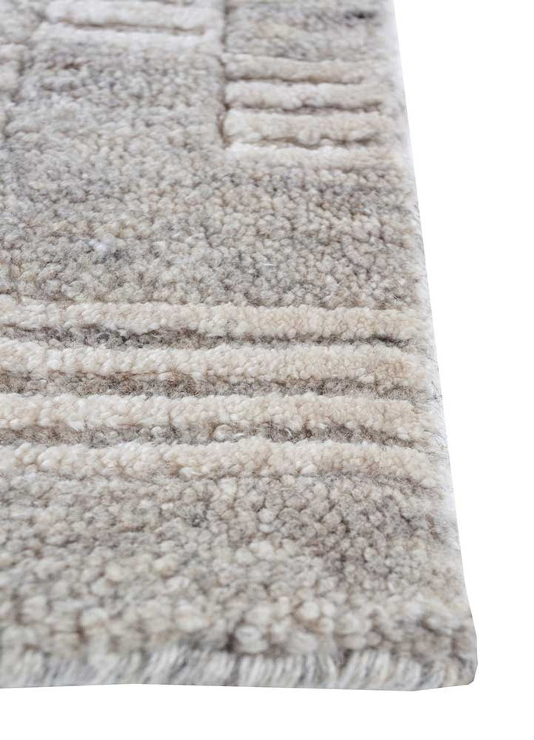 Tapis en laine - 300 x 240 cm - beige