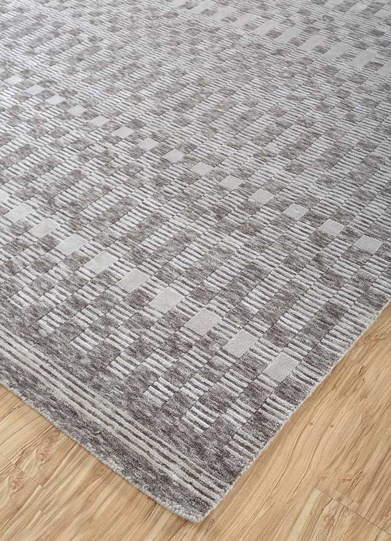 Tapis en laine - 300 x 240 cm - taupe