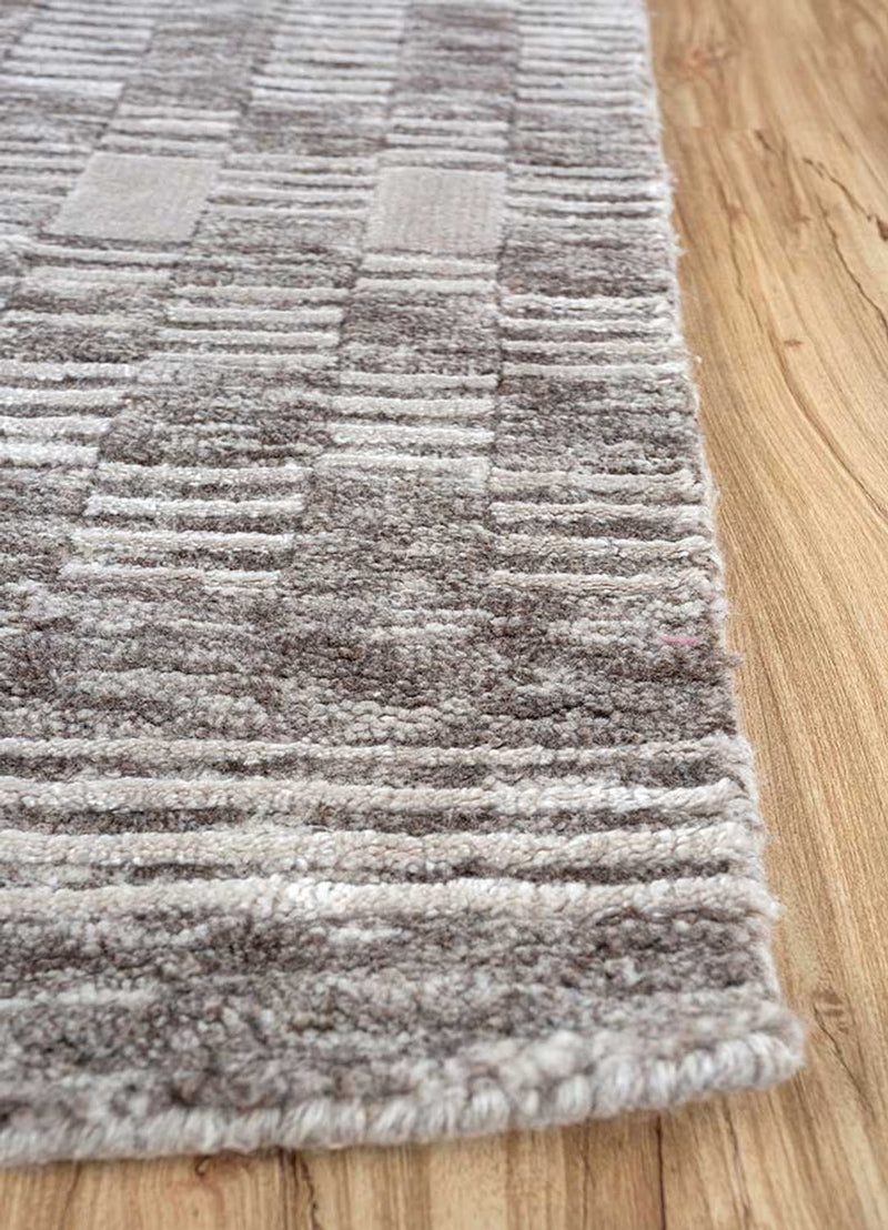 Tapis en laine - 300 x 240 cm - taupe