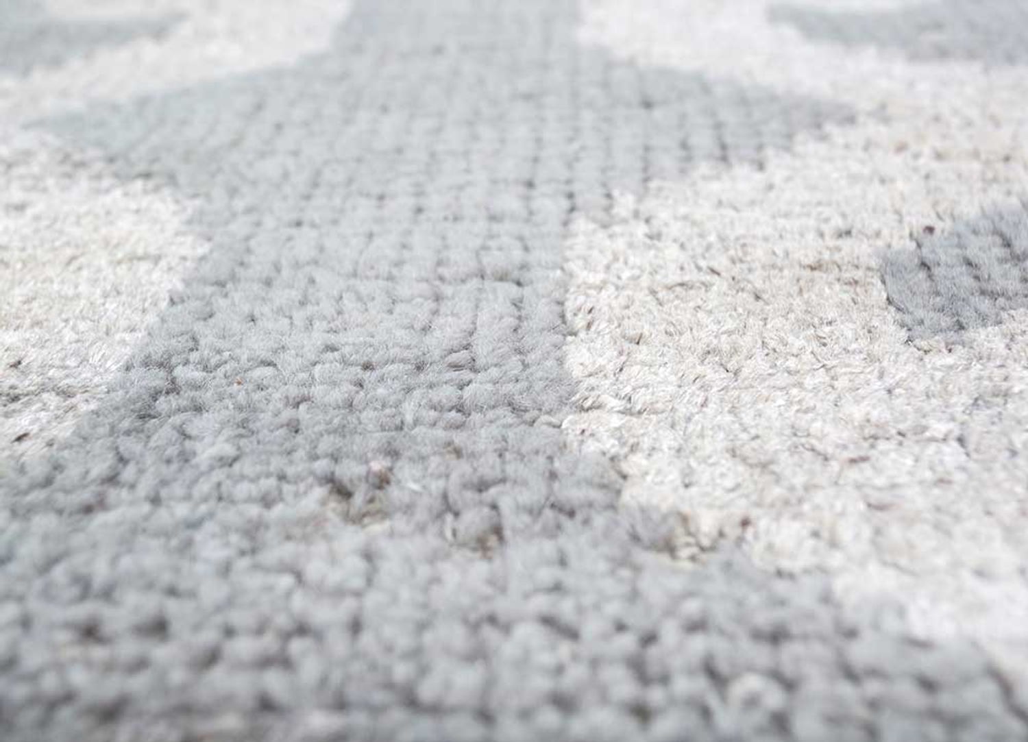 Tapis en laine - 390 x 270 cm - gris clair