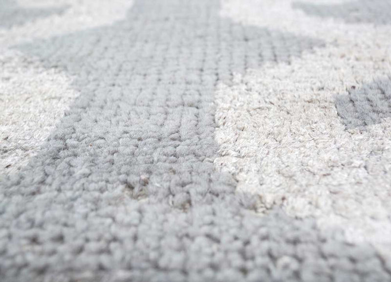 Tapis en laine - 390 x 270 cm - gris clair