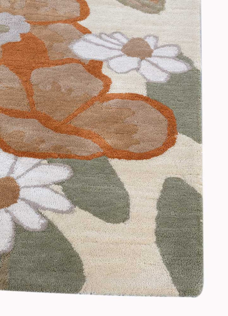 Tapis en laine originale  - 270 x 180 cm - multicolore