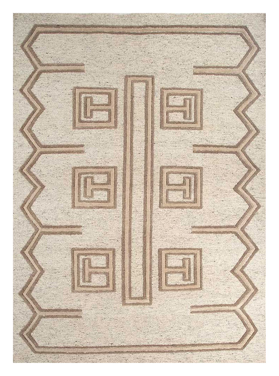 Tapis en laine - 300 x 240 cm - crème