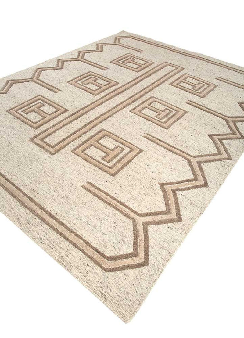 Tapis en laine - 300 x 240 cm - crème