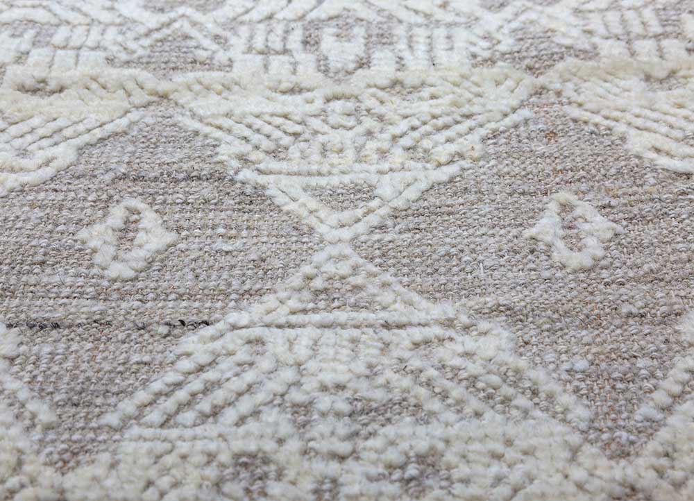 Tapis en laine - 420 x 300 cm - crème