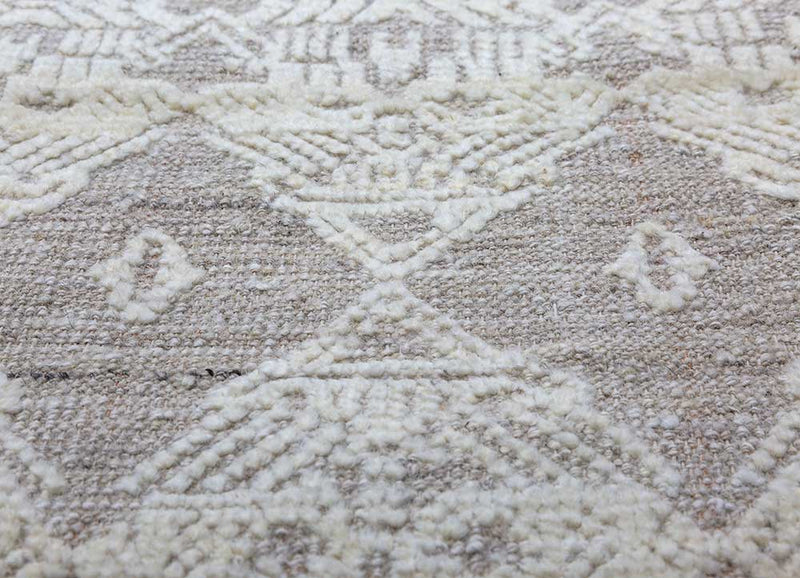 Tapis en laine - 420 x 300 cm - crème