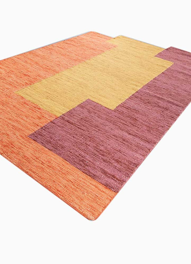 Tapis en laine originale  - 270 x 180 cm - orange