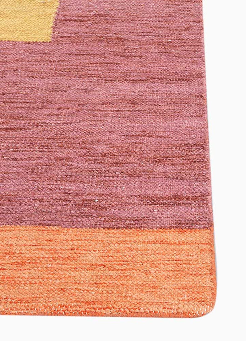 Tapis en laine originale  - 270 x 180 cm - orange