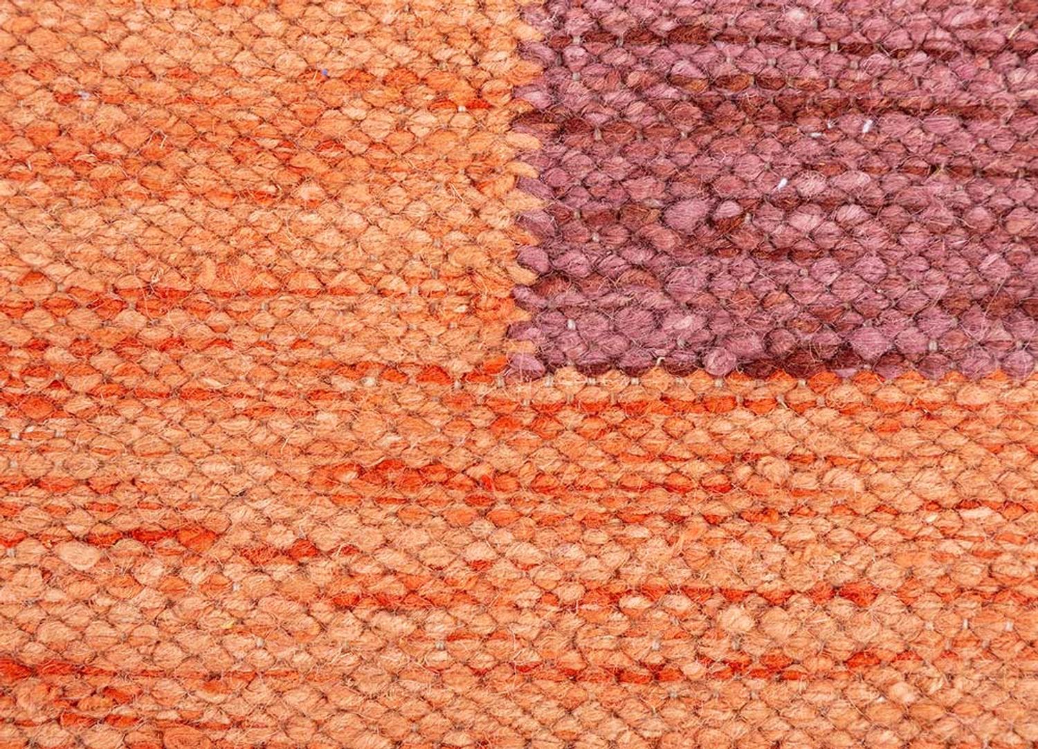 Tapis en laine originale  - 270 x 180 cm - orange
