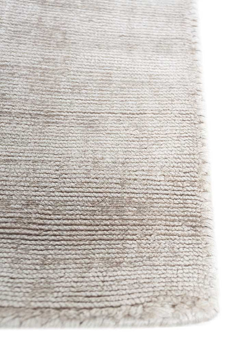 Tapis en viscose - 270 x 180 cm - gris clair