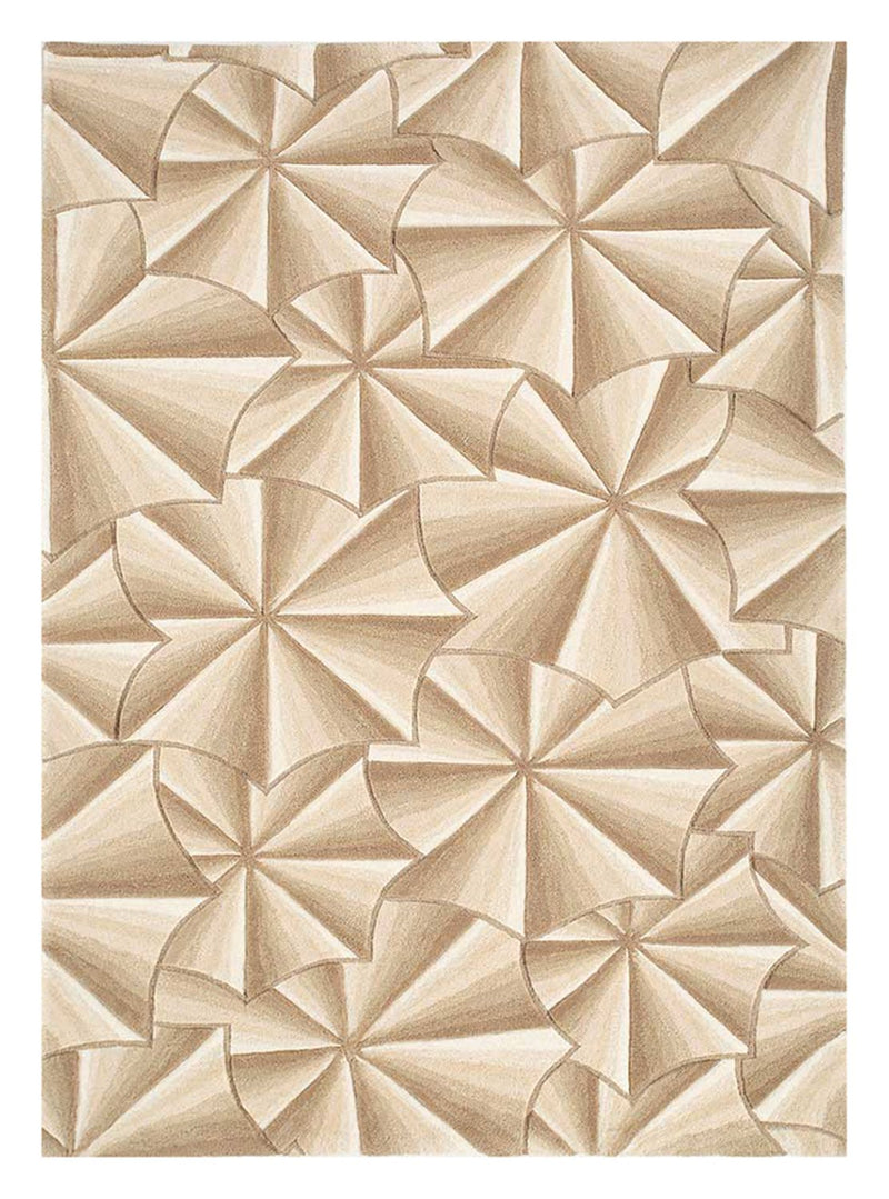 Tapis en laine - 240 x 150 cm - or