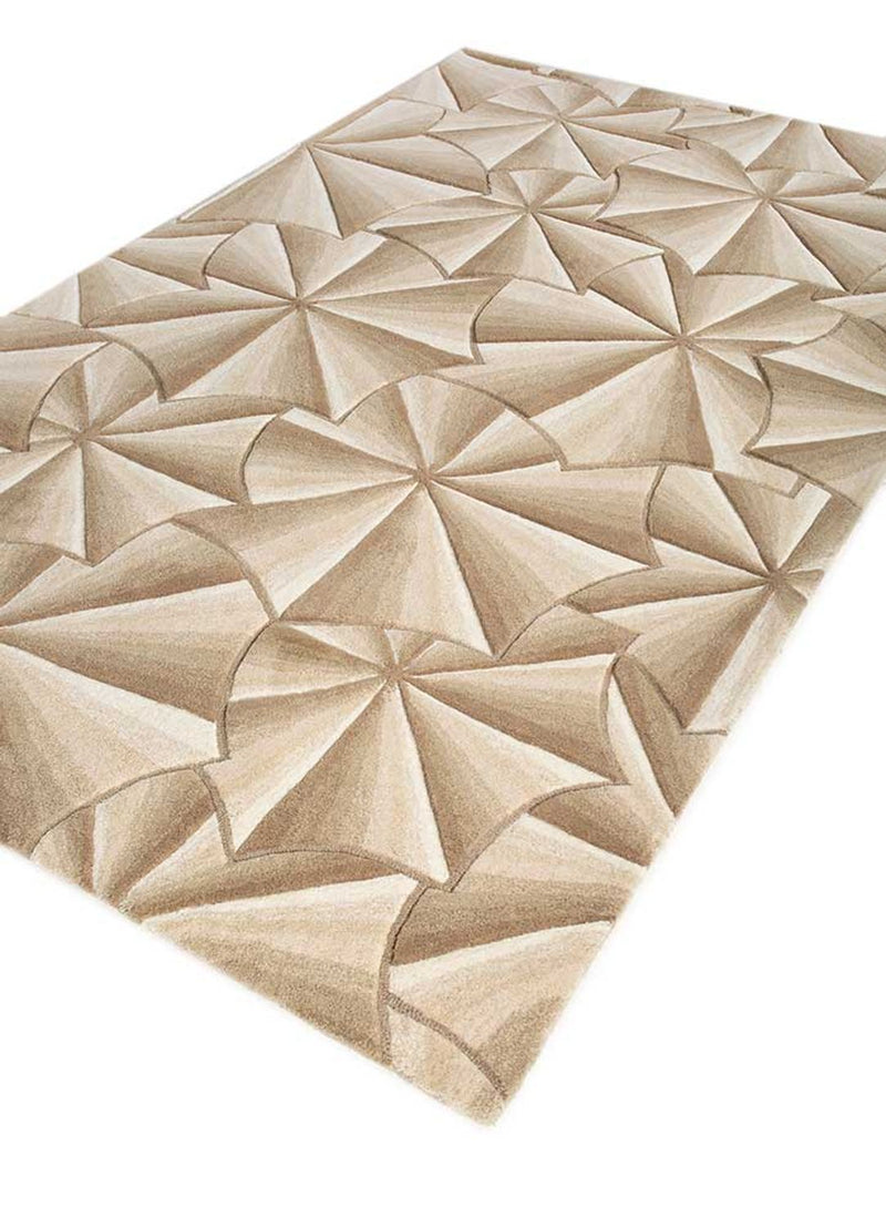 Tapis en laine - 240 x 150 cm - or