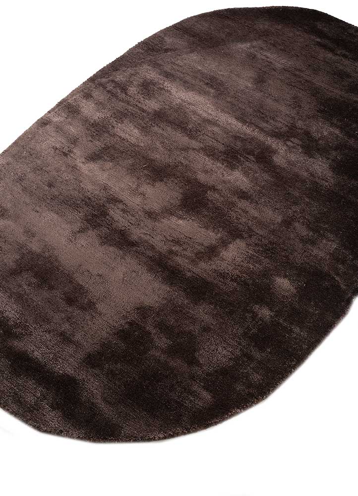 Designer Teppich sonderform  - 132 x 88 cm - beige