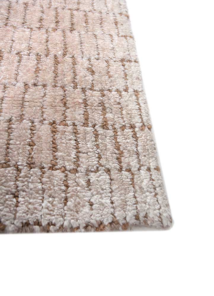Tapis en viscose - 240 x 150 cm - crème