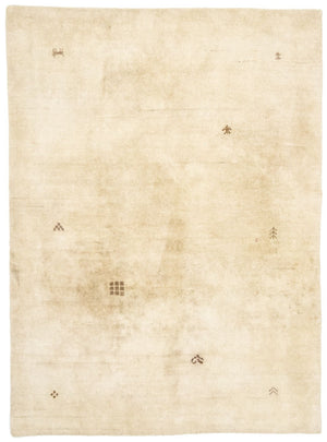 Tapis en laine - 195 x 140 cm - beige