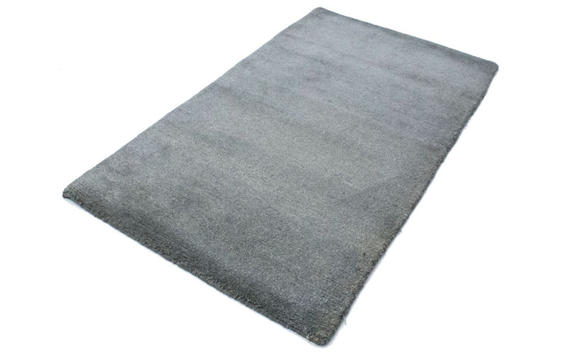 Tapis Népalais - 157 x 91 cm - argent