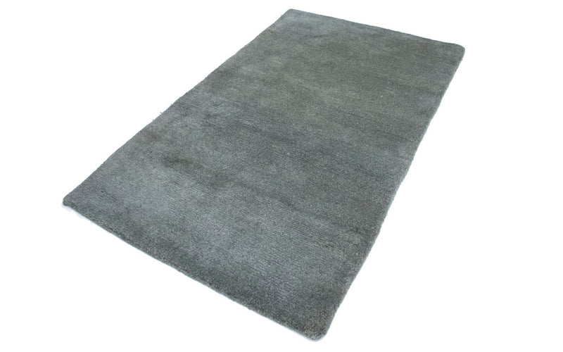 Tapis Népalais - 157 x 91 cm - argent